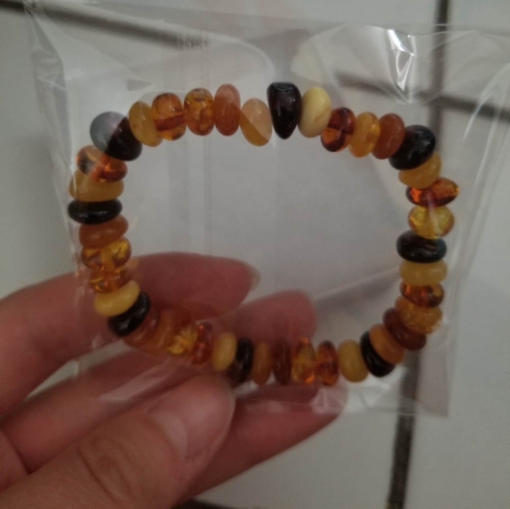 💫3/$20 | Amber bracelet, never worn
